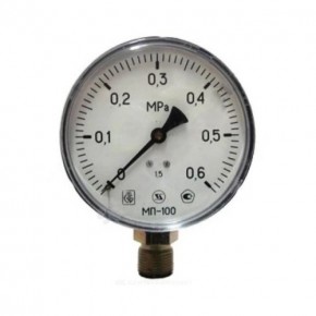 Манометр МП-100М5 0-1,6МПа - фото - 3