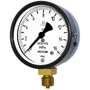 Манометр МП-3У 0-0,6 кгс\см2 - фото - 1