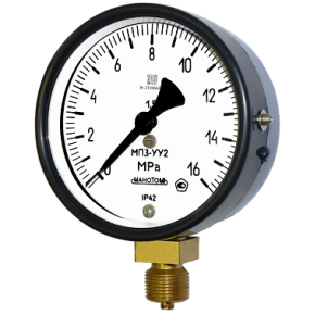 Манометр МП-3У 0-1 кгс\см2 - фото - 1