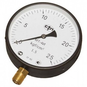 Манометр МТ-4И 0-2,5 кгс\см2 - фото - 1