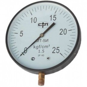 Манометр МТ-5И 0-10 кгс\см2 - фото - 1
