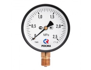 ТМ-310Р Манометр (0-6бар) 63мм - фото - 1