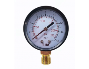 Манометр радиального подключения 1/4"-16 бар - фото - 3