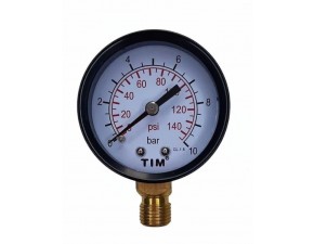 Манометр радиального подключения 1/4"-10 бар - фото - 2