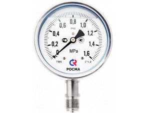 Манометр ТМ-521Р.00 (0-2,5МПа) М20*1,5 кл.1,0 - фото - 3
