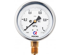 Манометр ТМ-520Р.00 (0-16 кгс/см2) М20х1,5 кл.1,0 - фото - 3