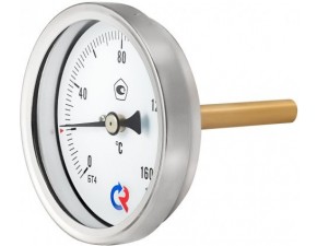 Термометр биметалл. БТ-41.211(0-120*C) М20 х1,5 L=100 - фото - 1