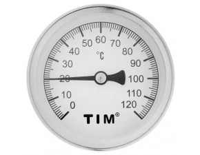 Термометр с гильзой 1/2" (0-120*С) - фото - 4