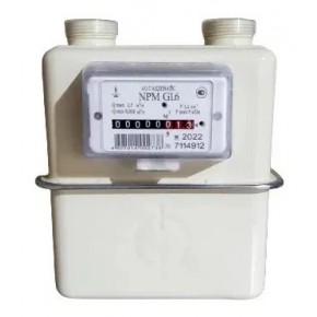 Счетчик газа NPM - G 1,6 правосторонний (с адаптерами) - фото - 1