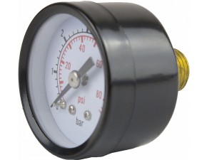 Манометр торцевой (аксиальный) "Vodotok" KF-308,(6 бар,40мм,-20+60, резьба нр.1/4") - 1 Манометр торцевой (аксиальный) "Vodotok" KF-308,(6 бар,40мм,-20+60, резьба нр.1/4") - фото - 1