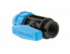 Кран шаровой ПНД 20х1/2" Вн (Джилекс) - фото - 4