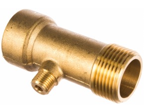 Штуцер 3-х вводной 1"х1"х1/4" - 1 Штуцер 3-х вводной 1"х1"х1/4" - фото - 1