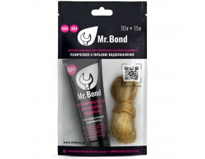 Mr.Bond 505 Комплект из пасты 70г и льна 15г | Bond. Мистер Бонд - 1 Mr.Bond 505 Комплект из пасты 70г и льна 15г | Bond. Мистер Бонд - фото - 1