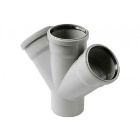 Крестовина D110*110*110*45° внутр - фото - 1