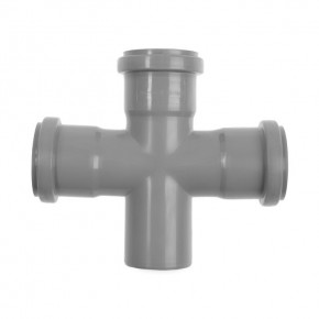 Крестовина D50*50*50*90° внутр - фото - 1