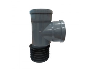 Тройник ремонтный 110х110х90 град. пластик 1/2 - фото - 2