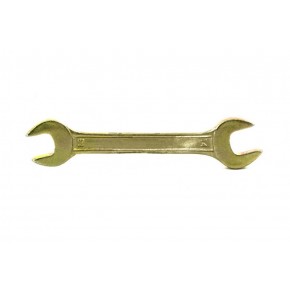 Ключ рожковый,13 х 14 мм,желтый цинк//Сибртех - фото - 1