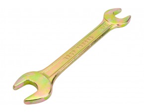 Ключ рожковый,14 х 17 мм,желтый цинк//Сибртех - фото - 4