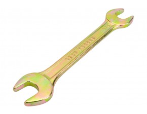 Ключ рожковый,14 х 17 мм,желтый цинк//Сибртех - фото - 4