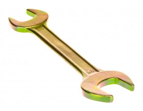 Ключ рожковый,24 х 27 мм,желтый цинк//Сибртех - фото - 3