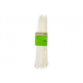 Стяжки нейлоновые КСС 4*300 (б) (100шт) (Fortisflex) - фото - 2