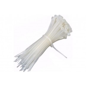 Стяжки нейлоновые КСС 5*450 (б) (100шт) (Fortisflex) - фото - 1