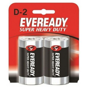 Батарейки SUPER HD D /2шт EVEREADY - фото - 1