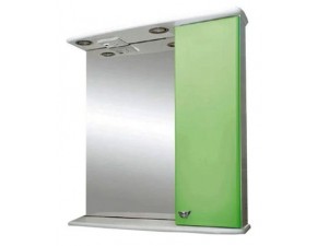 АСТРА -50 зеркало-шкаф прав. (свет) - фото - 2