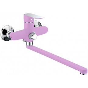 16307 Z Смеситель Triton для ванны,длинный излив,однорычажный, фиолетовый - фото - 2
