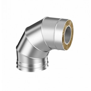 Колено 4-х секционное 90 х 200, Оц 0.50 - фото - 1