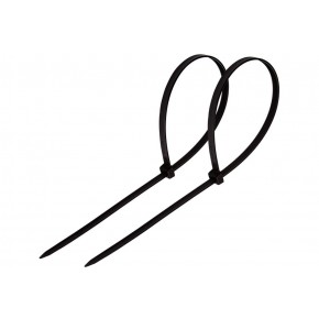 Хомут nylon 100 х 2,5 мм 100 шт черный Proconnect - фото - 3