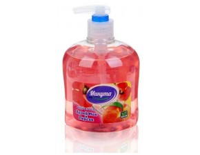 Жидкое мыло "Минутка" Яркий мак и персик 500г с дозатором - фото - 3