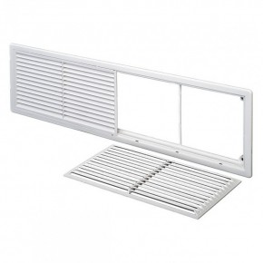 Решетка с наклонными жалюзи 11*22 - фото - 1