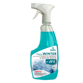 Optic Winter средство для мытья стекол и зеркал в зимнее время 0,5л - фото - 1