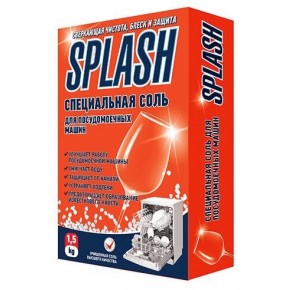 Splash специальная соль для посудомоечных машин 1,5 кг - фото - 1