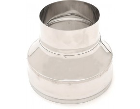 Переходник с конусом 150 х 120 , AISI 430 0.50 - фото - 1