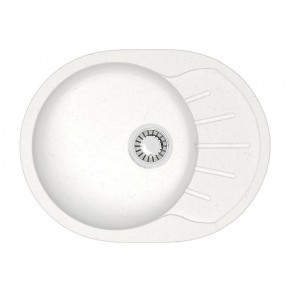 Кухонная мойка Light 575*440*215 белый лед - фото - 3