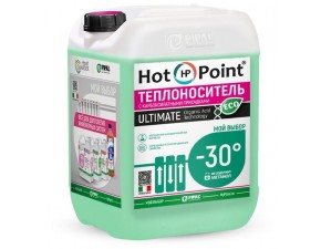 HotPoint 30ULTIMATE ECO Теплоноситель -33℃ на осн. пропиленгликоля с карбоксилатными присадками,10кг - фото - 1