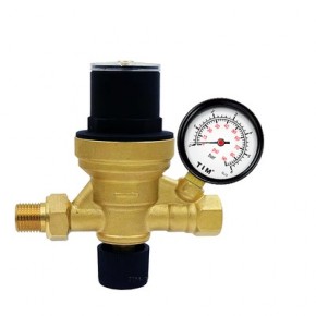 Клапан автоматичекой подпитки с маномтром 1/2
