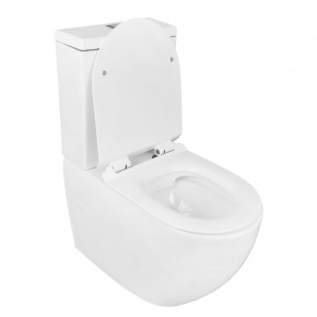 CORSA Унитаз напольный безоб.,микролифт 630*380*830 - фото - 5