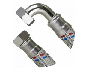 Подводка Гигант угловая 1" г-г 100см - фото - 1