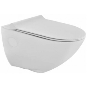 JAGUAR Continental унитаз подвесной безобод,сиденье дюроп.микрол - фото - 3