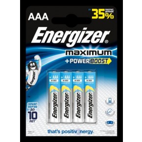 Батарейки MAX E92 AAA 4шт ENERGIZER - фото - 1