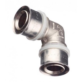 Пресс уголок 16 х16 никелированный - фото - 1