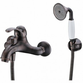 Смеситель д/ванны к.н темная бронза - фото - 1