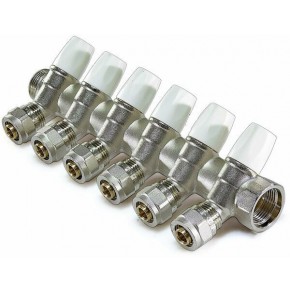 Коллектор регул.под 45* ,6 вых 1