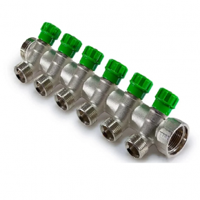 Коллектор регул.под 45* ,6 вых 1