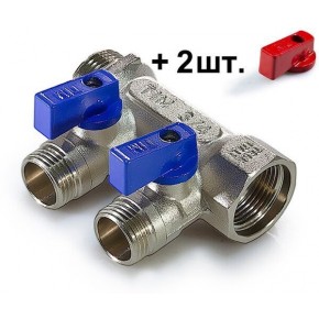 Коллектор никелиров. 2 вых 3/4