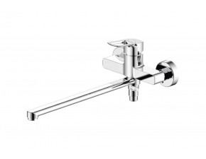 Смеситель для ванны с длинным изливом IDDIS Spin SPISBL2i10WA - фото - 3