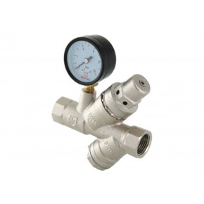 VT.515 Подпиточный клапан с фильтром и манометром 1/2